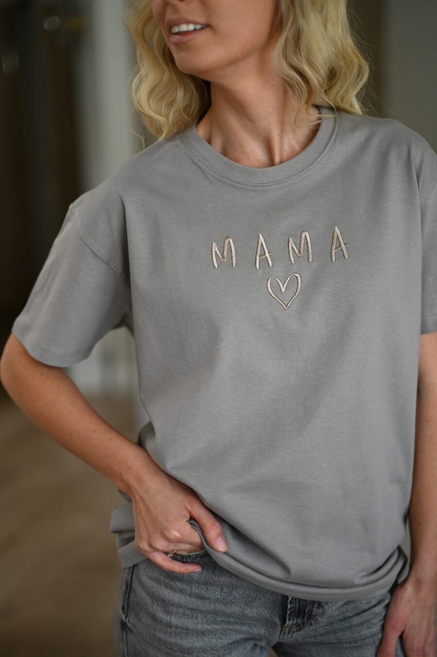 mama Unisex marškinėliai „Mama“ | Breto.lt