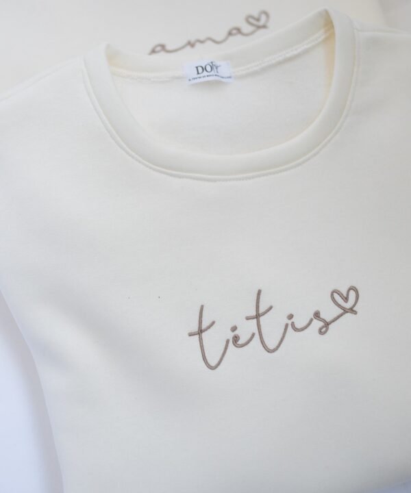 Tėtis džemperis, smulkus šriftas