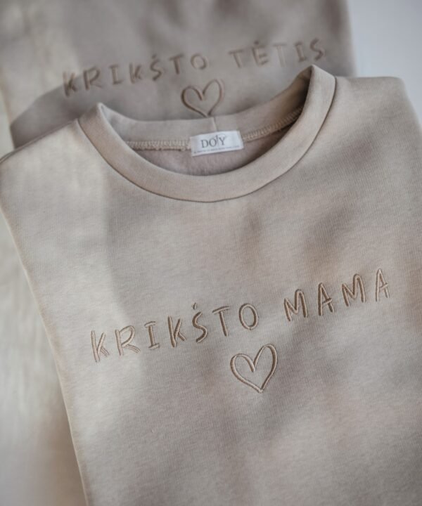 Krikšto mama/Krikšto tėtis džemperis