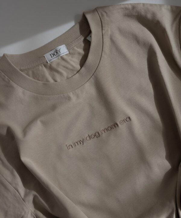 In my dog mom era unisex marškinėliai