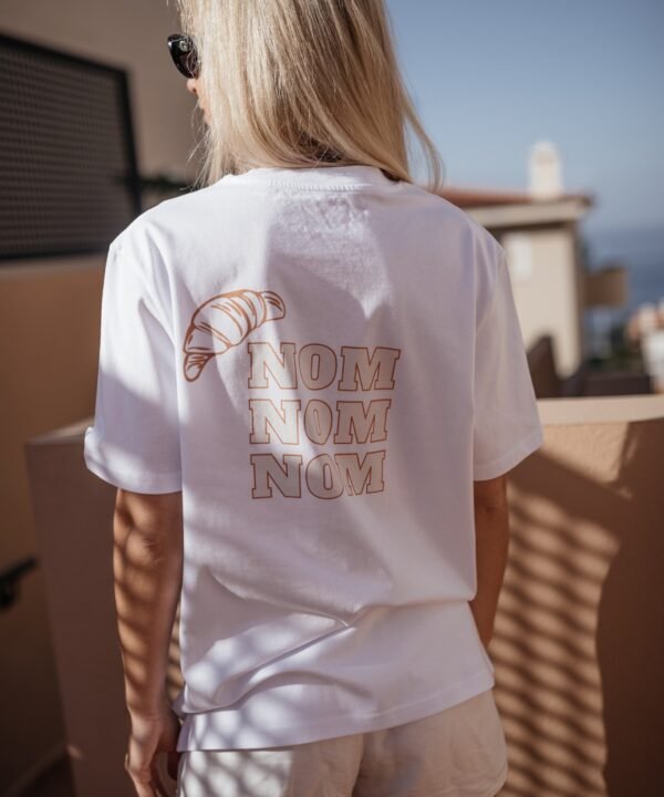 Nom nom nom marškinėliai Premium