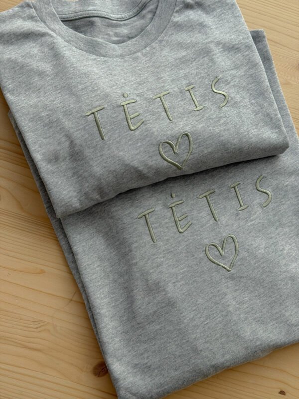 Tėtis marškinėliai ilgomis rankovėmis