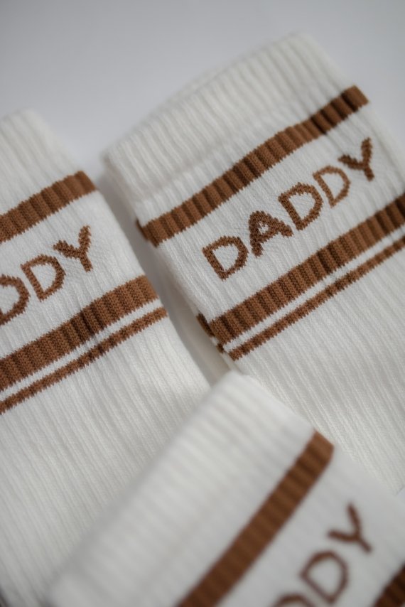 Daddy kojinės dviguba juostele