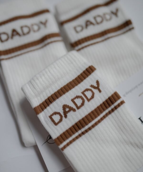 Daddy kojinės dviguba juostele