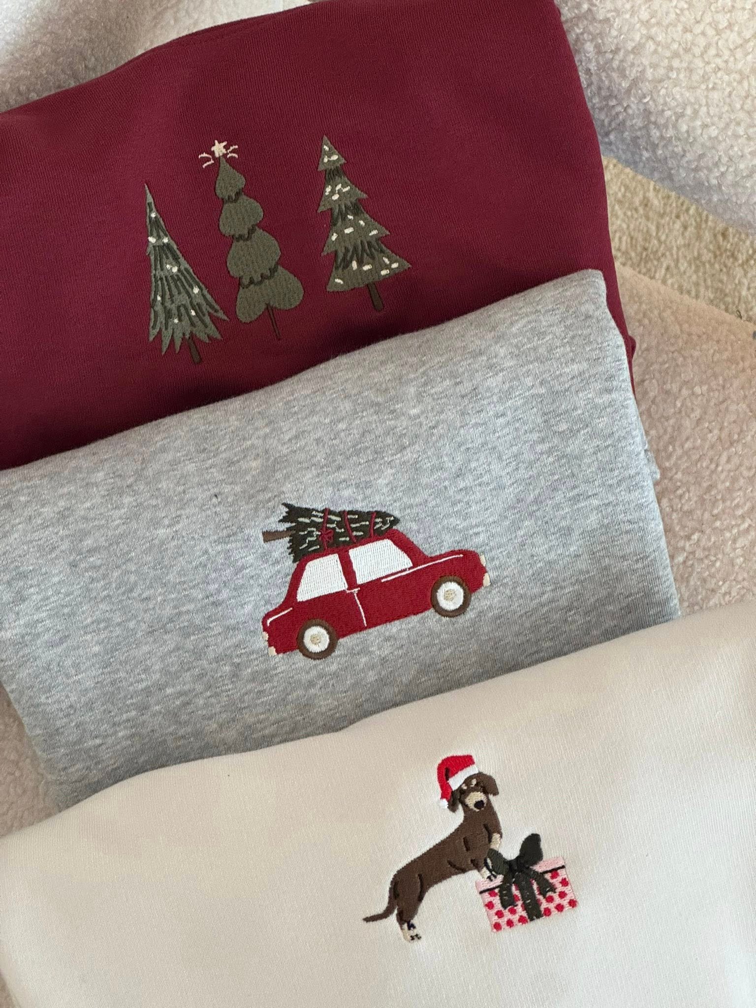 Eglutės Unisex Kalėdinis džemperis vaikams ir suaugusiems