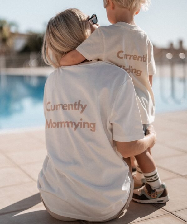 Currently Mommying marškinėliai