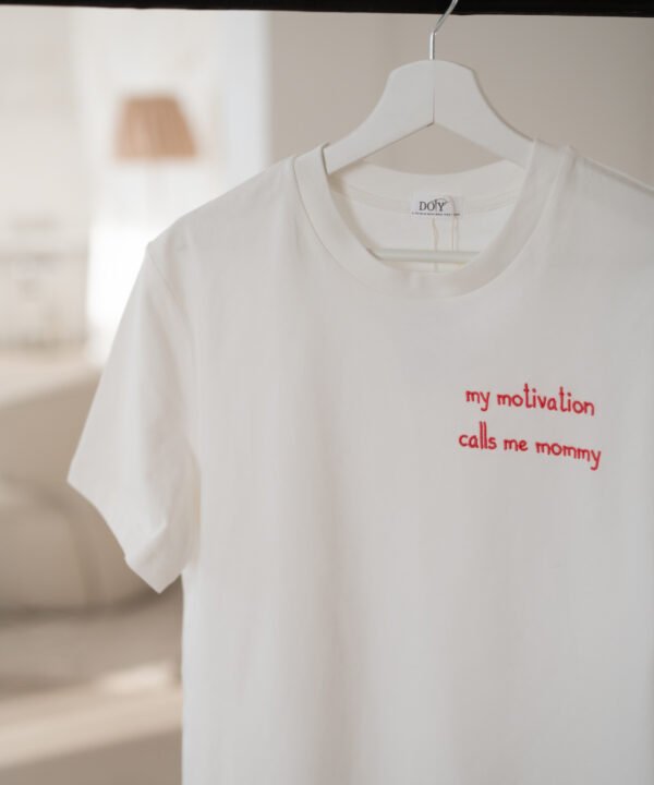 my motivation calls me mommy marškinėliai