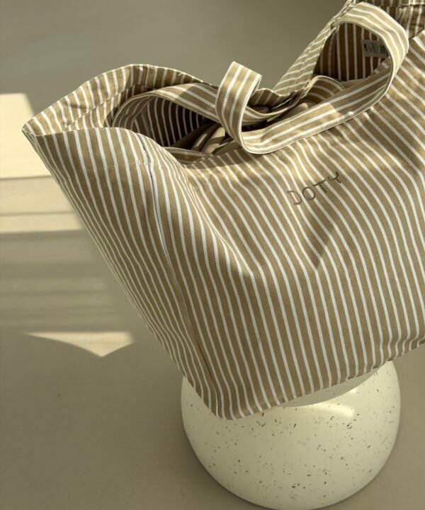 Dryžuotas Doty krepšys