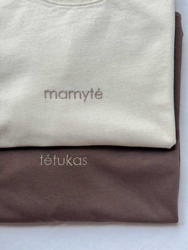 Mamytė/Tėtukas marškinėliai